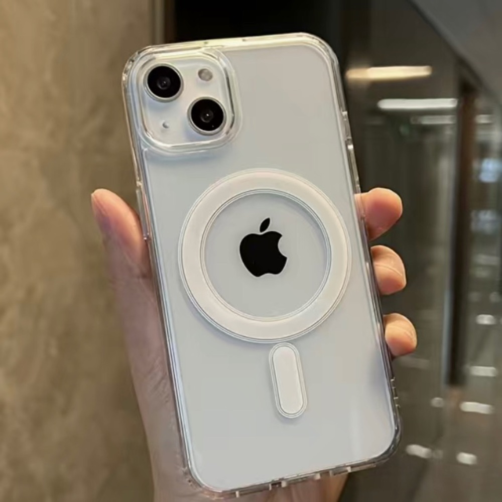 Magsafe Magnetic Clear Phone Case: iPhone 13 Compatible